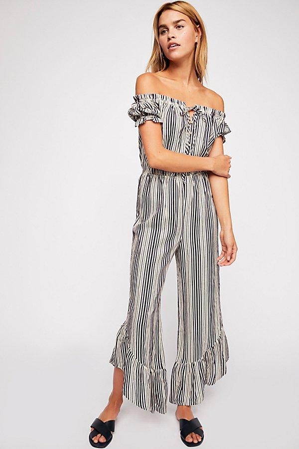 Washed Ashore Femme Jumpsuit By Moon River At Free People